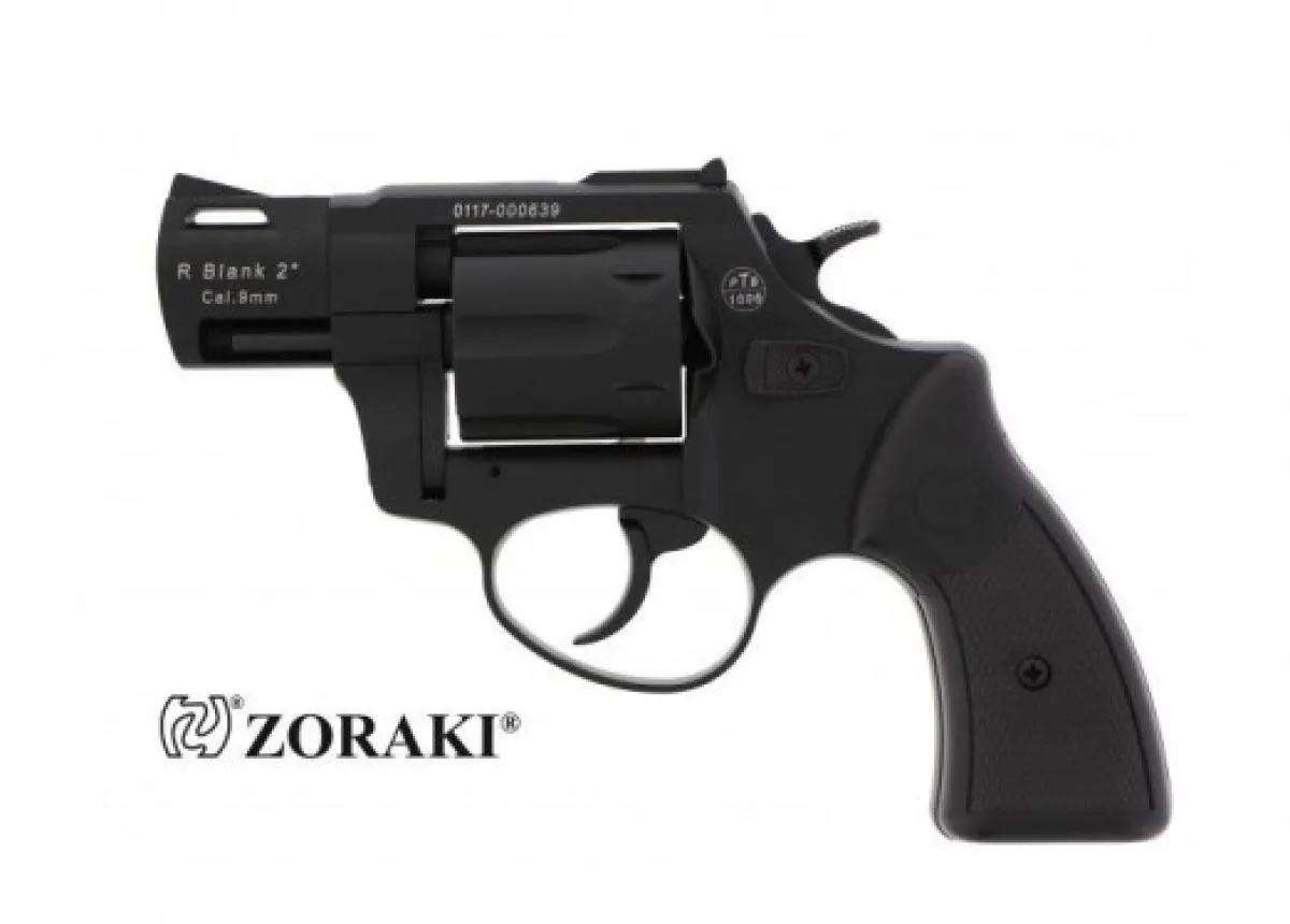 Zoraki R2 2" schwarz brüniert 9mm R. Gas - Signal
